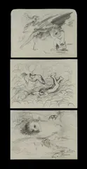 David Boyd, (3), Charcoal & Pencil (3)