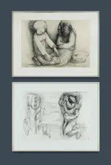 Andrus Kasemaa, (2), Charcoal & Pastel (2)