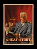 Alan Douglas Baker, Tooths Sheaf Stout Advertising Poster, Lithograph