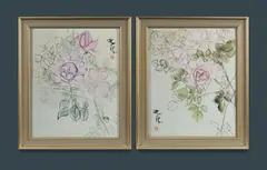 Earl Lu, (2), Ink & Colour on Paper (2)