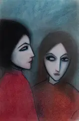 Intentions by Robert Dickerson, Pastel, sold Mar 2023