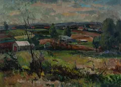 T John Santry, North Ryde, 1946, Oil on Canvas on Board