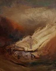 James Timothy Gleeson, The Stone, Oil on Board