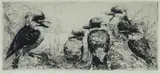 Sydney Long, The Snake Yarn, Etching 15/30