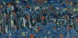 Rod Milgate, Bridge at Alcántara [Spain], 1992, Oil on Board