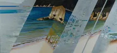 Neil Taylor, Waves & Mirrors (Clifton Gardens), 1992, Acrylic on Canvas