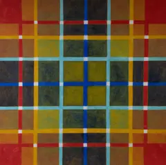 Jon Plapp, First Put Right, 1989, Acrylic on Canvas