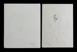 Garry Shead, (2), Ink on Paper (2)