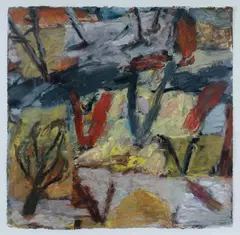 Ross Laurie, Untitled, 2005, Oil Stick on Paper
