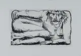Joe Furlonger, Rectangular Nude, 1982, Lithograph 3/6
