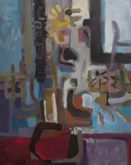 Mervyn Moriarty, Still Life 1, Acrylic on Board