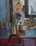 Mervyn Moriarty, Still Life 1, Acrylic on Board
