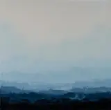 Sokquon Tran, Untitled Landscape, 2019, Oil on Canvas