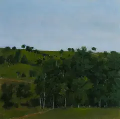 Bryan Westwood, Tamworth Evening, Oil on Canvas