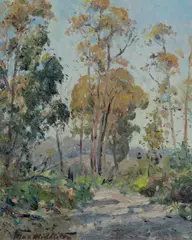 Max Middleton, Bush Road, Oil on Canvas