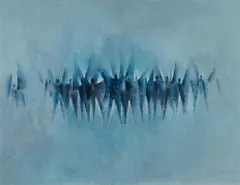 Sawat Tantisuk, Dancers, Oil on Canvas