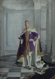 Gerald Festus Kelly, Portrait of King George VI, Oil on Canvas