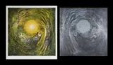 David Boyd, Eternal Return, Original Zinc Etching Plate & Original Etching 10/50 (2)