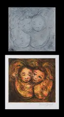 David Boyd, (2), Original Zinc Etching Plate & Original Etching PP (2)