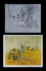 Judy Cassab, (2), Original Zinc Etching Plate & Original Etching 22/75 (2)