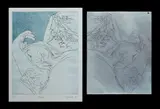 Judy Cassab, (2), Original Zinc Etching Plate & Original Etching W.P. (2)