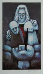 Trial II by David Boyd, S/Print 35/50, sold Feb 2023