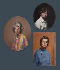 Graeme Inson, (3), Three Female Portraits