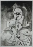 George Condo, More Sketches of Spain - for Miles Davis #7, 1991, Etching & Aquatint 16/40
