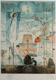 Discovery of America by Salvador Dalí, Colour Lithograph 27/300, sold Feb 2023