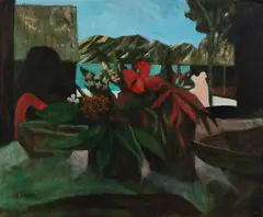 Ray Crooke, Island Still Life, Oil on Canvas on Board
