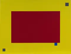 Tom Langlands, Atari Abstract - Mini Golf, 2007, Acrylic on Linen