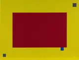Tom Langlands, Atari Abstract - Mini Golf, 2007, Acrylic on Linen