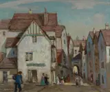 James Ranalph Jackson, The Old City - Chartres, France