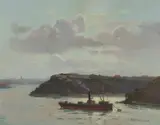 Erik Langker, The Harbour from Waverton