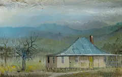 Maynard Waters, Early Morning at Uki, North NSW, Oil on Board