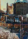 Patrick Carroll, Australia, England & Japan (A Complicated Hole in the Ground), 1988, Mixed Media on Paper