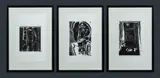 Idris Murphy, (3), Black & White Monoprint A/P (3)