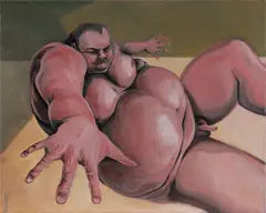 Eric Lobbecke, The Feeling of Gravity, 2009, Oil on Canvas