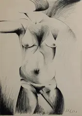 Peter Powditch, Sun-Woman I, 1968, Lithograph 15/25