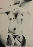 Peter Powditch, Sun-Woman I, 1968, Lithograph 15/25