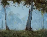 Kevin Best, Autumn Mists Near Mt Lambie [NSW]