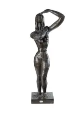 Guy Boyd, Swimmer with Hand on Head, 1966, Bronze 5/6