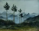 Florence Martin, Road to San Jose, Perua, Oil on Board