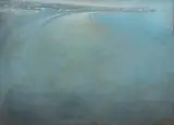 George Hatsatouris, Bondi Beach No. 5, 1986, Oil on Canvas