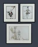 Barry Kay, (3), Mixed Media on Paper (3)