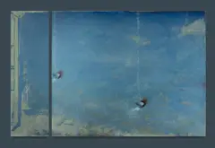 Thornton Walker, A Letter to a Dying Man II, 2003, Oil on Canvas (2 Panels)