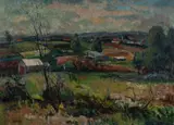 T John Santry, North Ryde, 1946, Oil on Canvas on Board