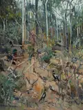Patrick Carroll, Exploring the Summer Bush - Yarramalong Valley [NSW], Oil on Canvas on Board