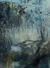Patrick Shirvington, Autumn Light, Oil on Canvas on Board