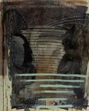 Lynne Eastaway, From the Fountain, 1995, Mixed Media on Paper